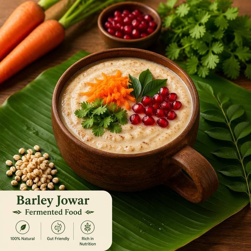 Barley Jowar Fermented Food